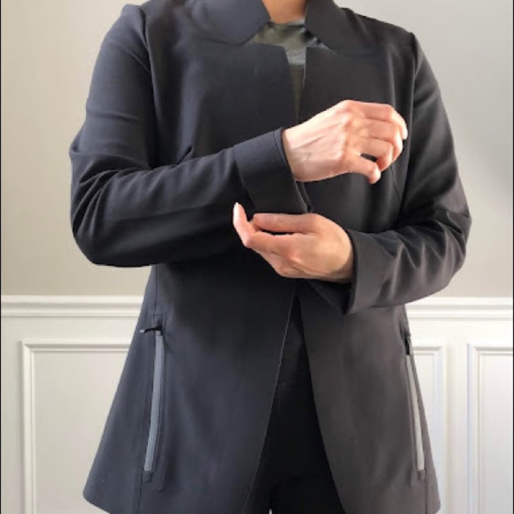 Athleta Stellar Blazer and Trouser Set